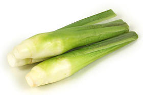 在白色背景上茭