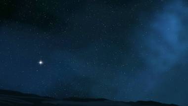 暗空間抽象壁紙與光澤圖片