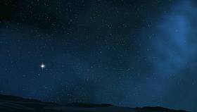 暗空间抽象壁纸与光泽图片