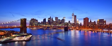 紐約城市天際線圖片