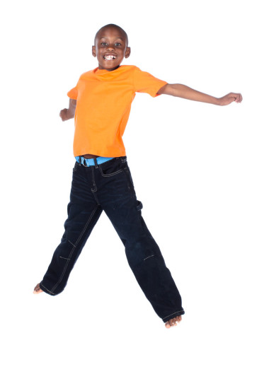 可愛(ài)的非洲男孩