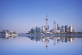 上海浦东新区的城市图片