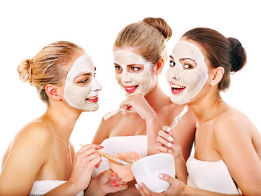 面膜組婦女.圖片