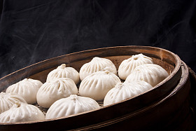 中国食品馒头图片