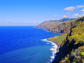 la palma 海岸线，加那利群岛