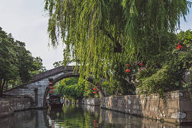 中国南山古城大桥图片