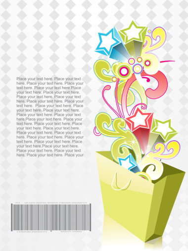 溢出購物袋、 矢量