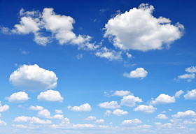 蓝蓝的天空