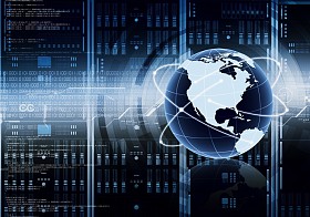 互联网服务器概念图片