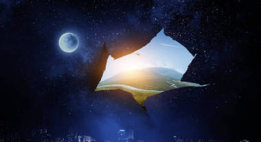 撕破紙孔的效果