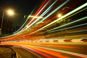 公路光径图片