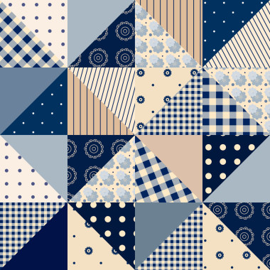 拼湊而成的無縫背景