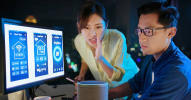 設(shè)計智能人工智能音箱概念