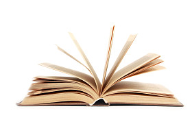 打开的书图片