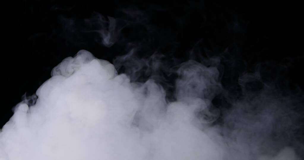 现实的干冰烟云雾图片
