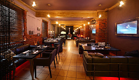 在欧洲风格的豪华餐厅