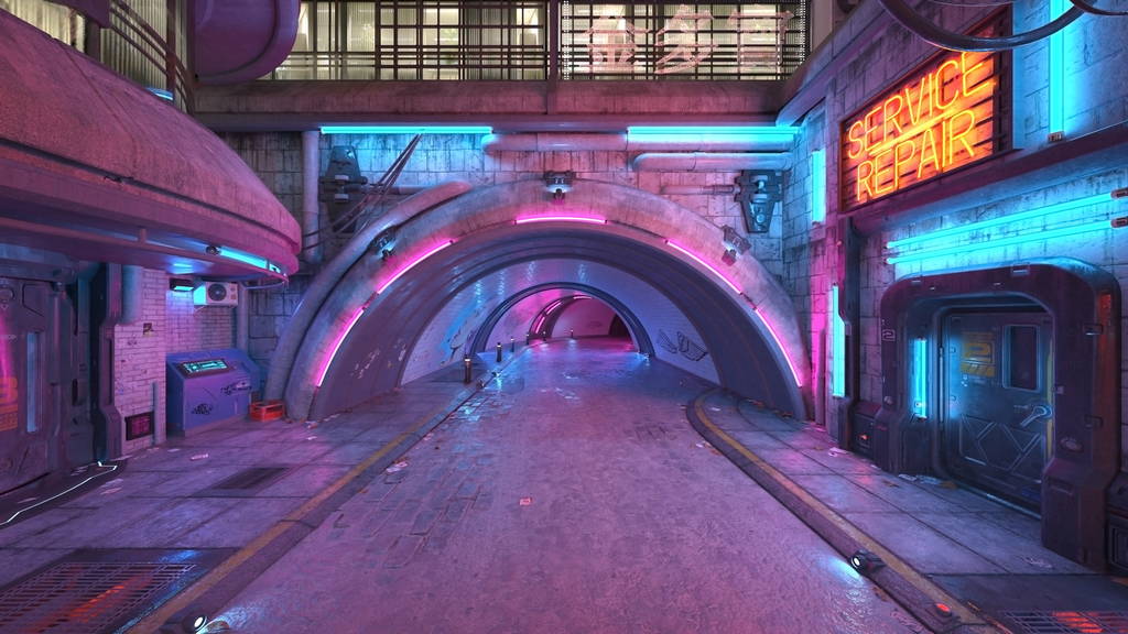 城市的 3d cg 渲染照片