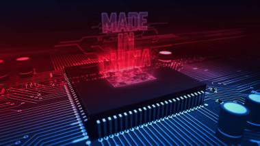 中央處理器與中國制造全息圖