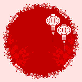 东方中国彩灯图图片