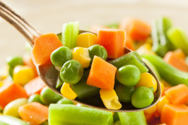 medly 蒸有機蔬菜圖片