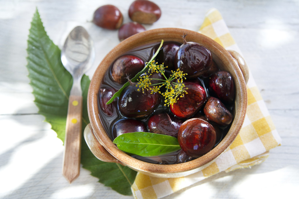 水煮的栗子 水煮的栗子