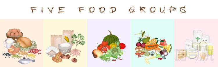 五個食品集團的健康和營養(yǎng)的好處