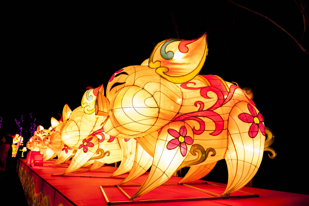 中国节庆灯笼 