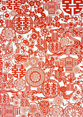 中国新年背景照片