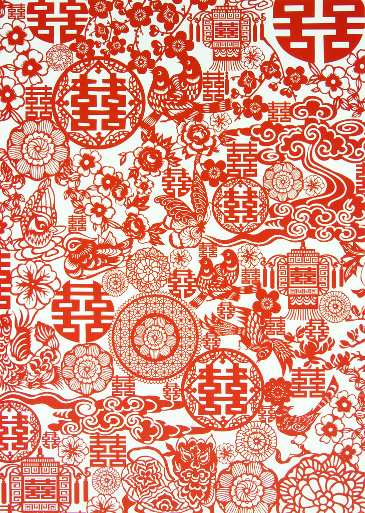 中国新年背景照片