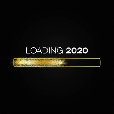 裝入金條的消息加載2020年