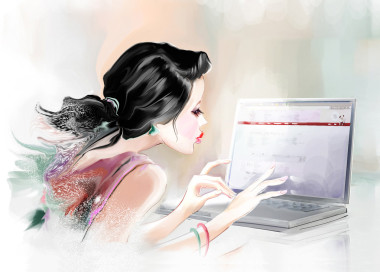 漂亮的商界女強(qiáng)人