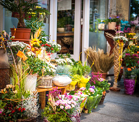 鲜花店图片