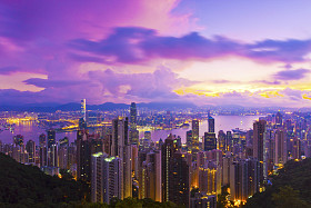 香港黎明在市中心图片