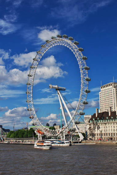 倫敦眼，在倫敦，英格蘭，Uk