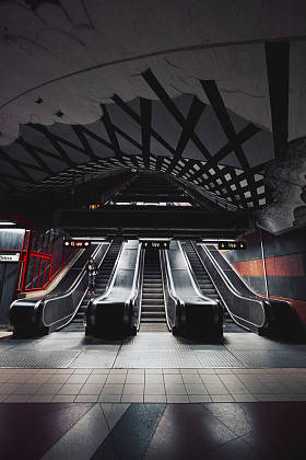 瑞典斯德哥尔摩Kungstradgarden地铁站