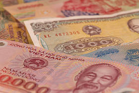 越南盾和越南盾的混合货