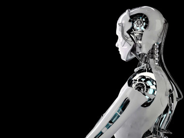 機(jī)器人 android 男子