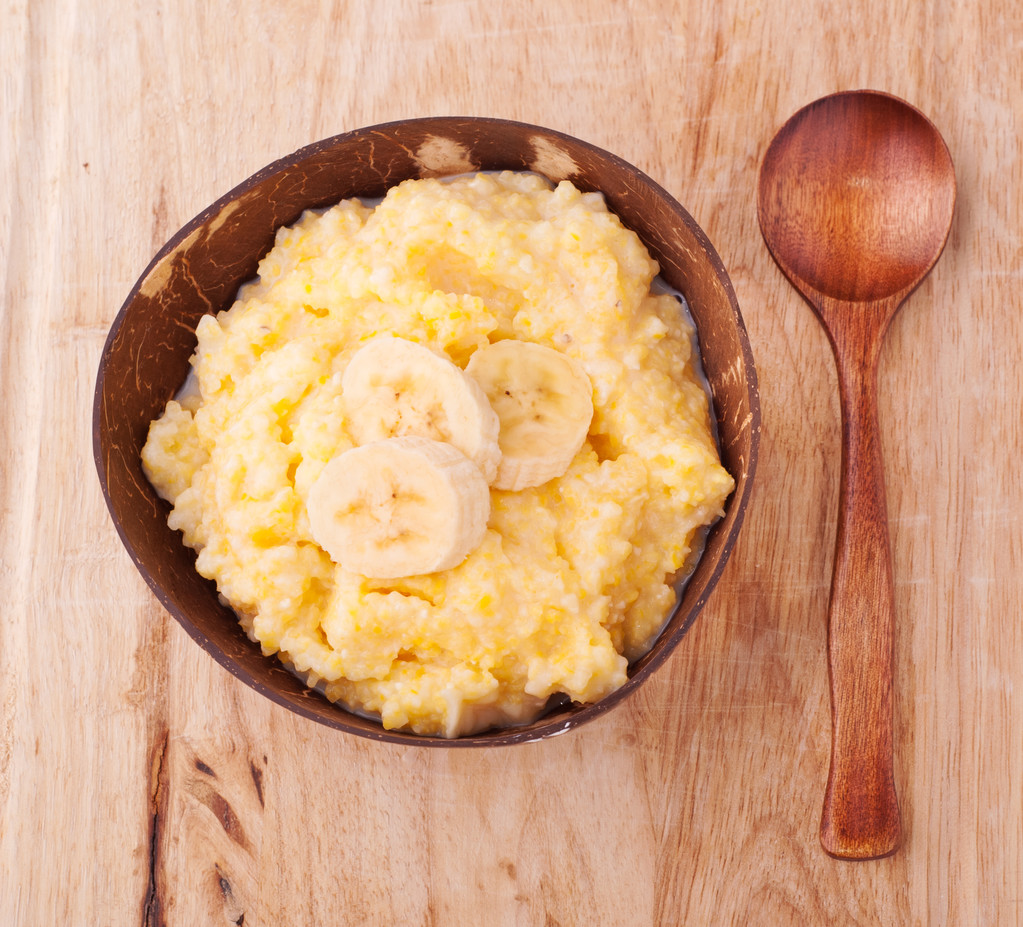 煮的玉米麦片粥图片 煮的玉米麦片粥图片