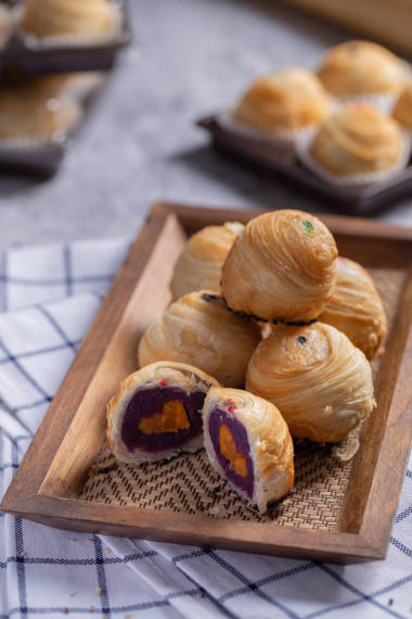 油炸中式糕點(diǎn)面團(tuán)的制備