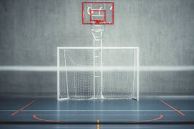 有设备的室内体育场图片