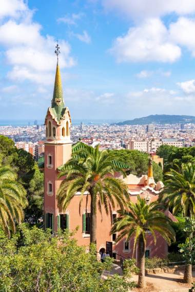 西班牙巴塞罗那奎公园高迪大厦博物馆