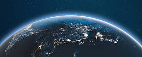 地球来自太空