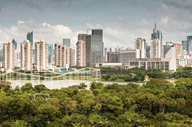 深圳市中国城鸟瞰图图片