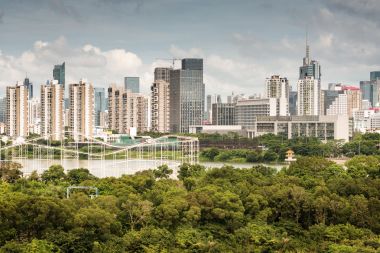 深圳市中国城鸟瞰图图片