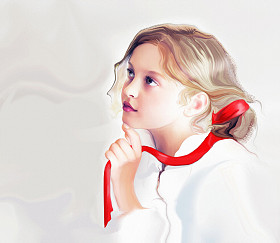 功能区的女孩图片