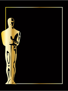 黄金矢量雕像背景图片