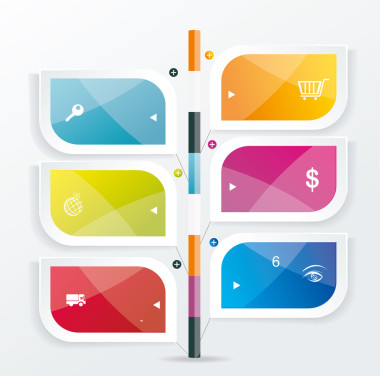 现代语音泡沫模板样式