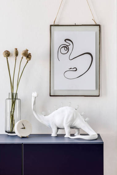 現(xiàn)代公寓內(nèi)部有趣的框圖圖片