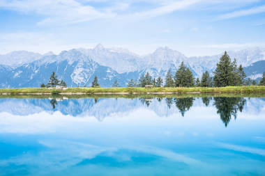 山湖景景觀圖片