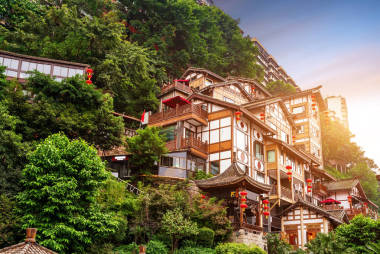 重庆洪崖洞古建筑